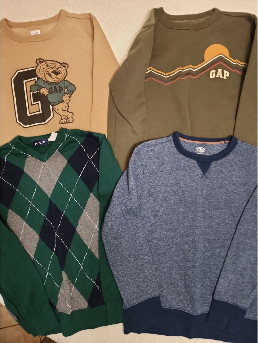 Gap Place Atletic Boys Clothing Lot Size L10/12 Swueter